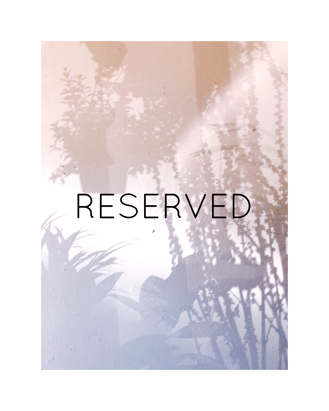 RESERVED RACQLL