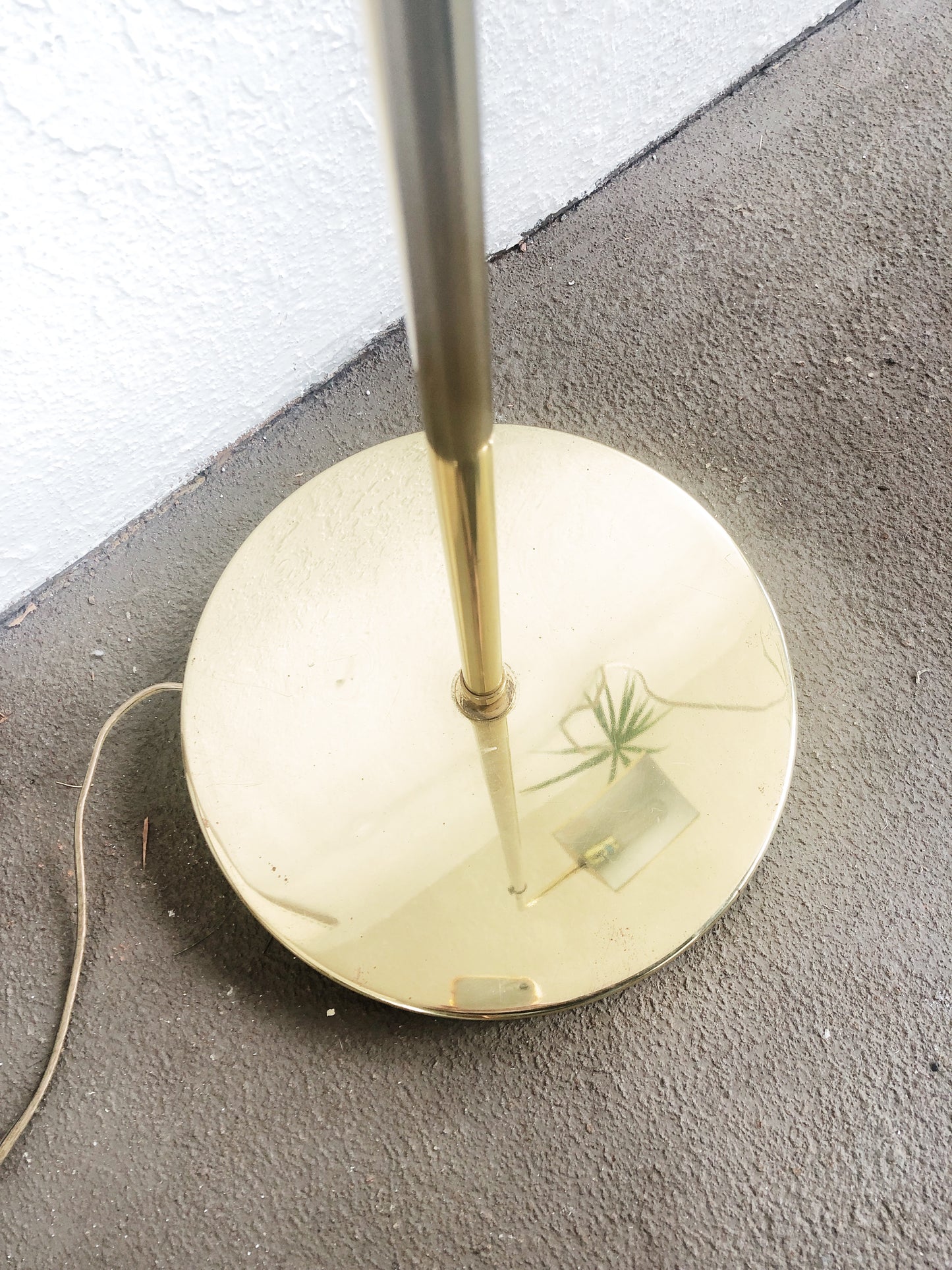 Vintage Gold Floor Lamp