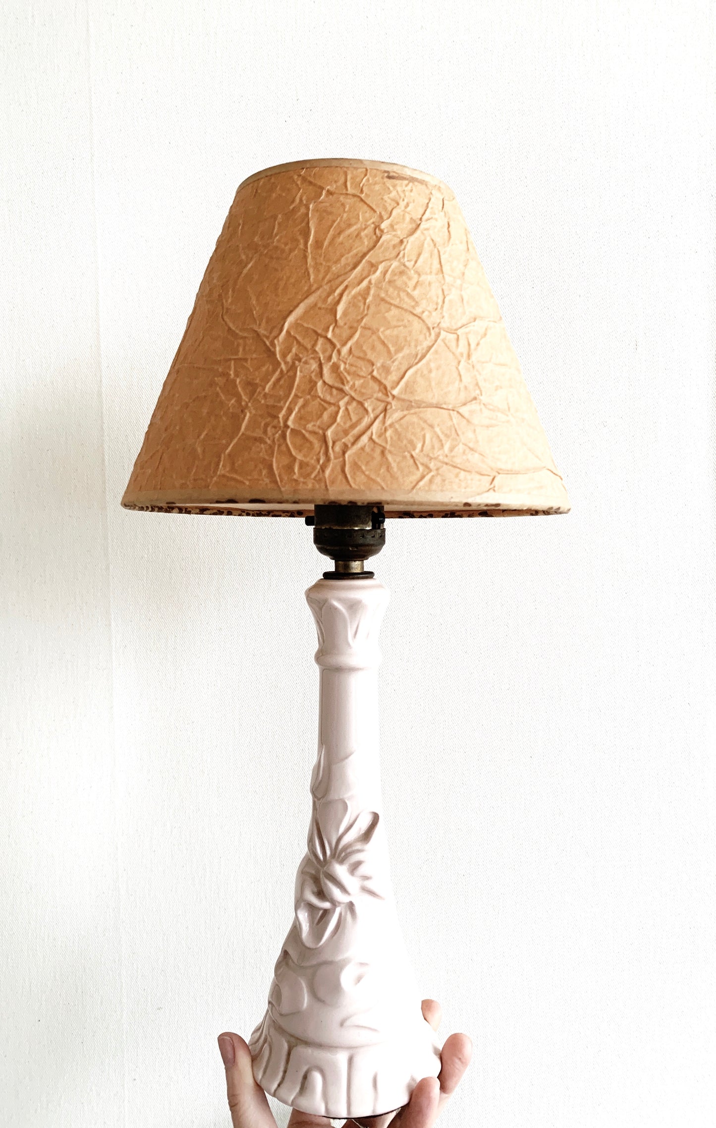 Vintage Deco Era Ceramic Lamp