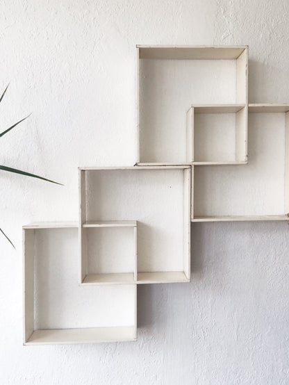 Vintage Modular Cubby Shelves