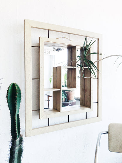 Vintage 1960s Mirror Shelf