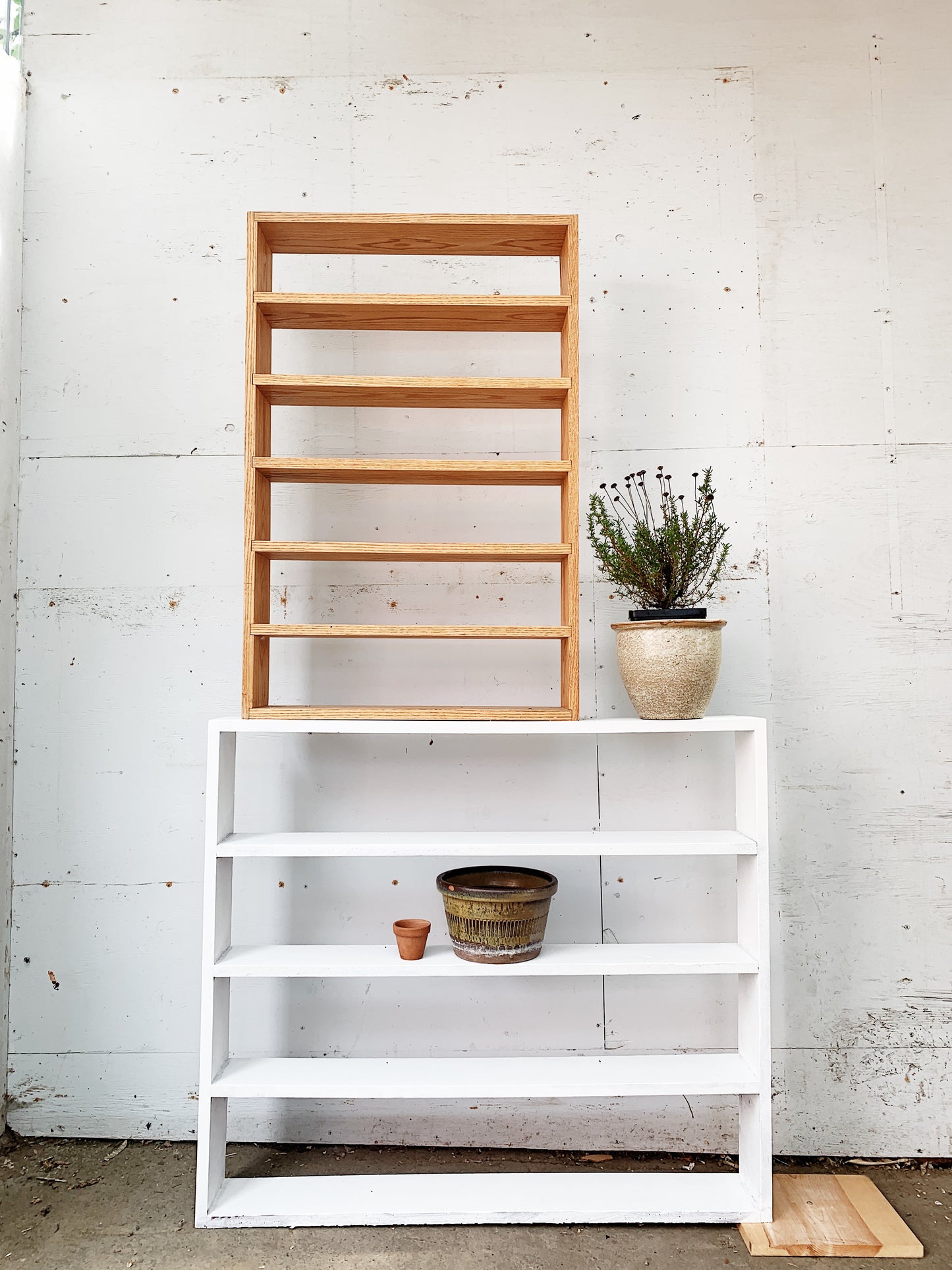 Vintage Oak Shelf