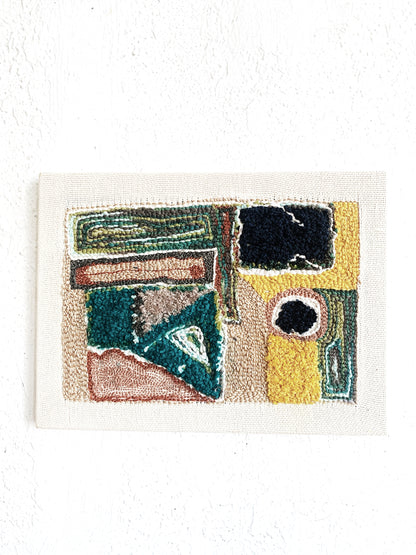 Original Abstract Fiber Art