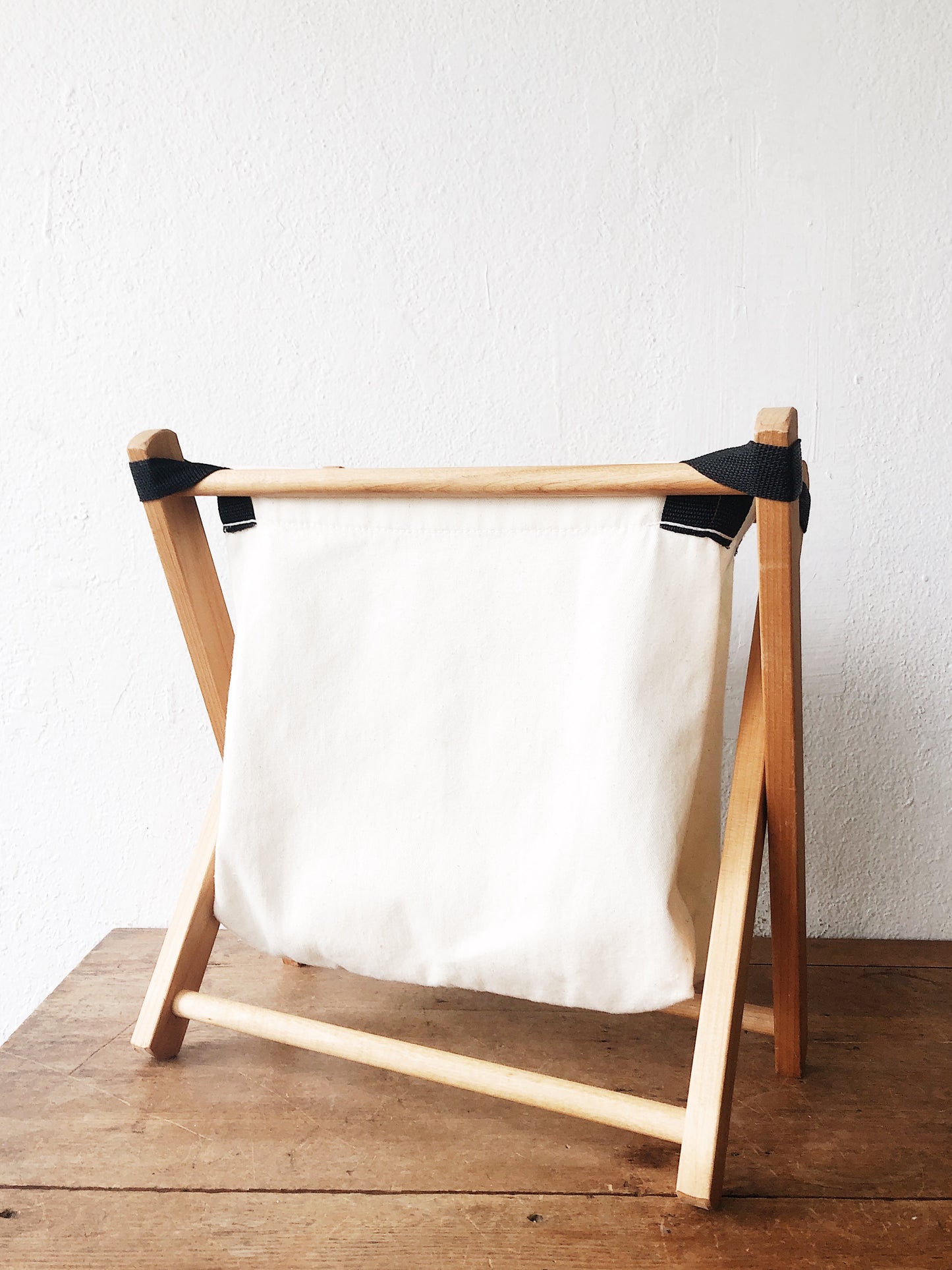 Vintage Folding Book Rack