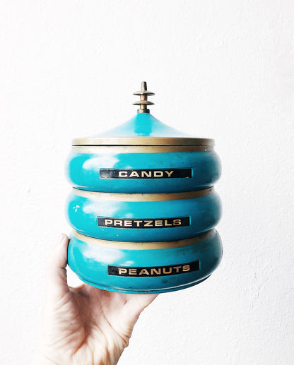 Mid Century Snack Canister