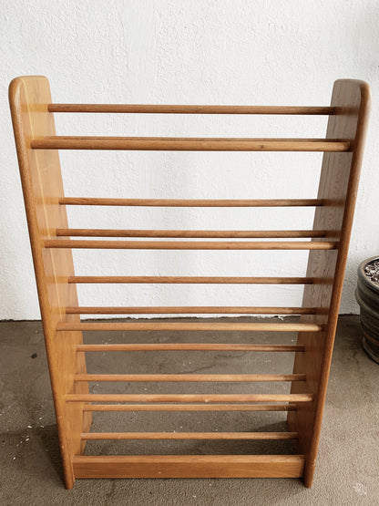 Vintage Solid Wood Shoe Rack