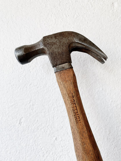 Craftsman Curved Claw Carved Hammer