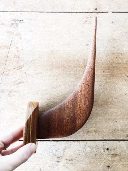 Oversized Teak Wall Hook