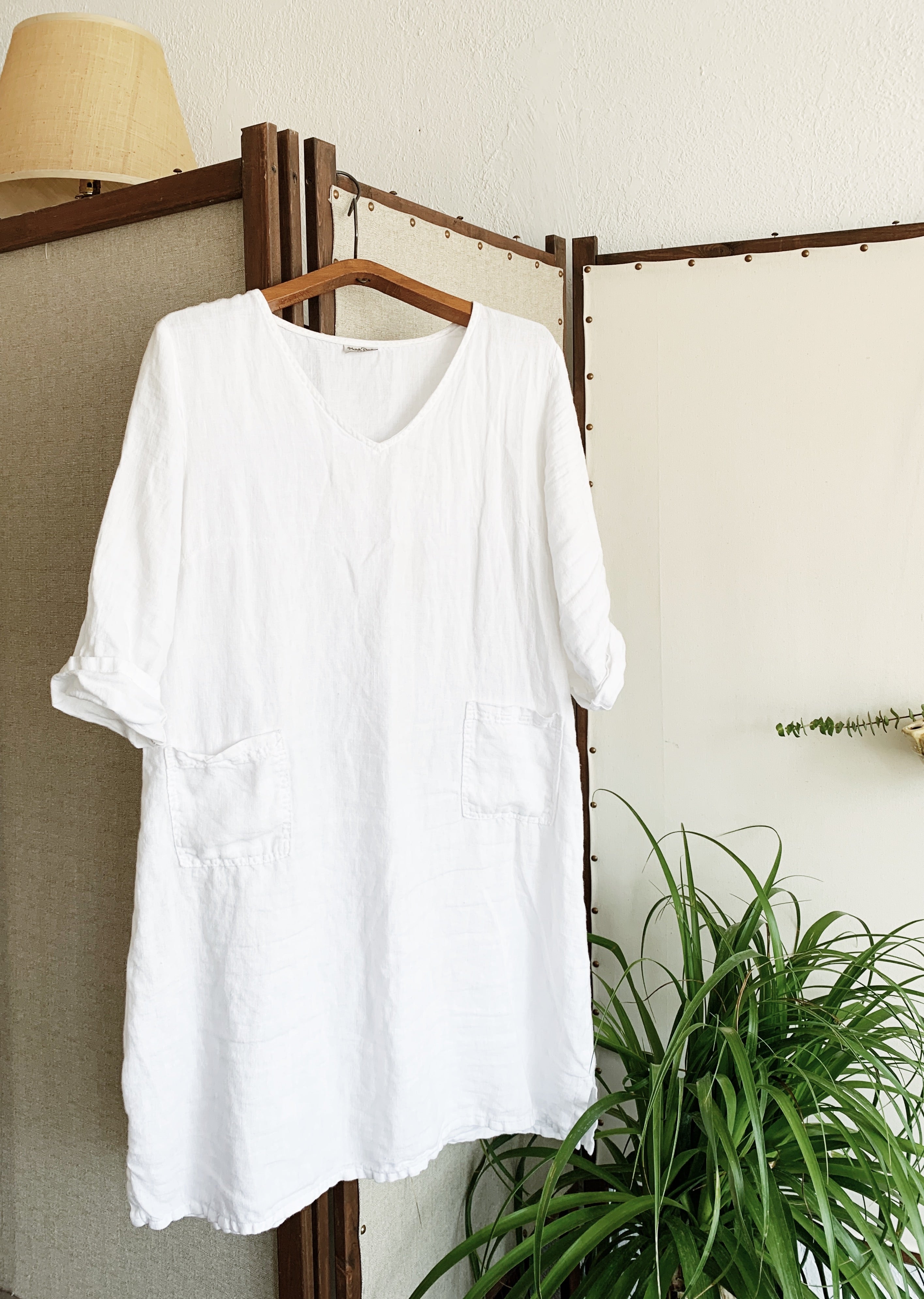 Match point hot sale linen dress