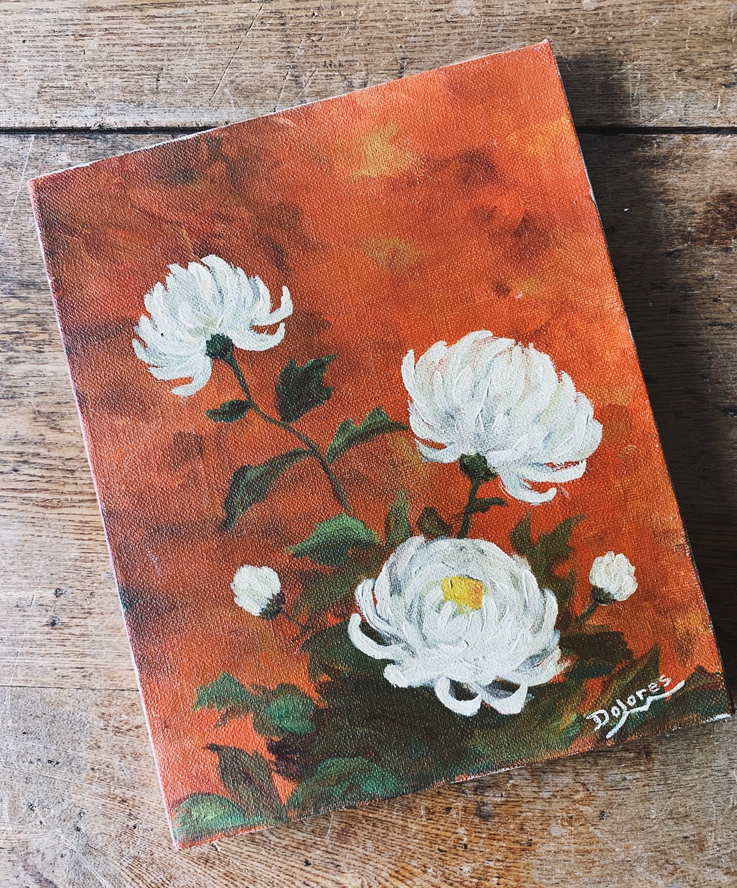 Vintage Floral Painting