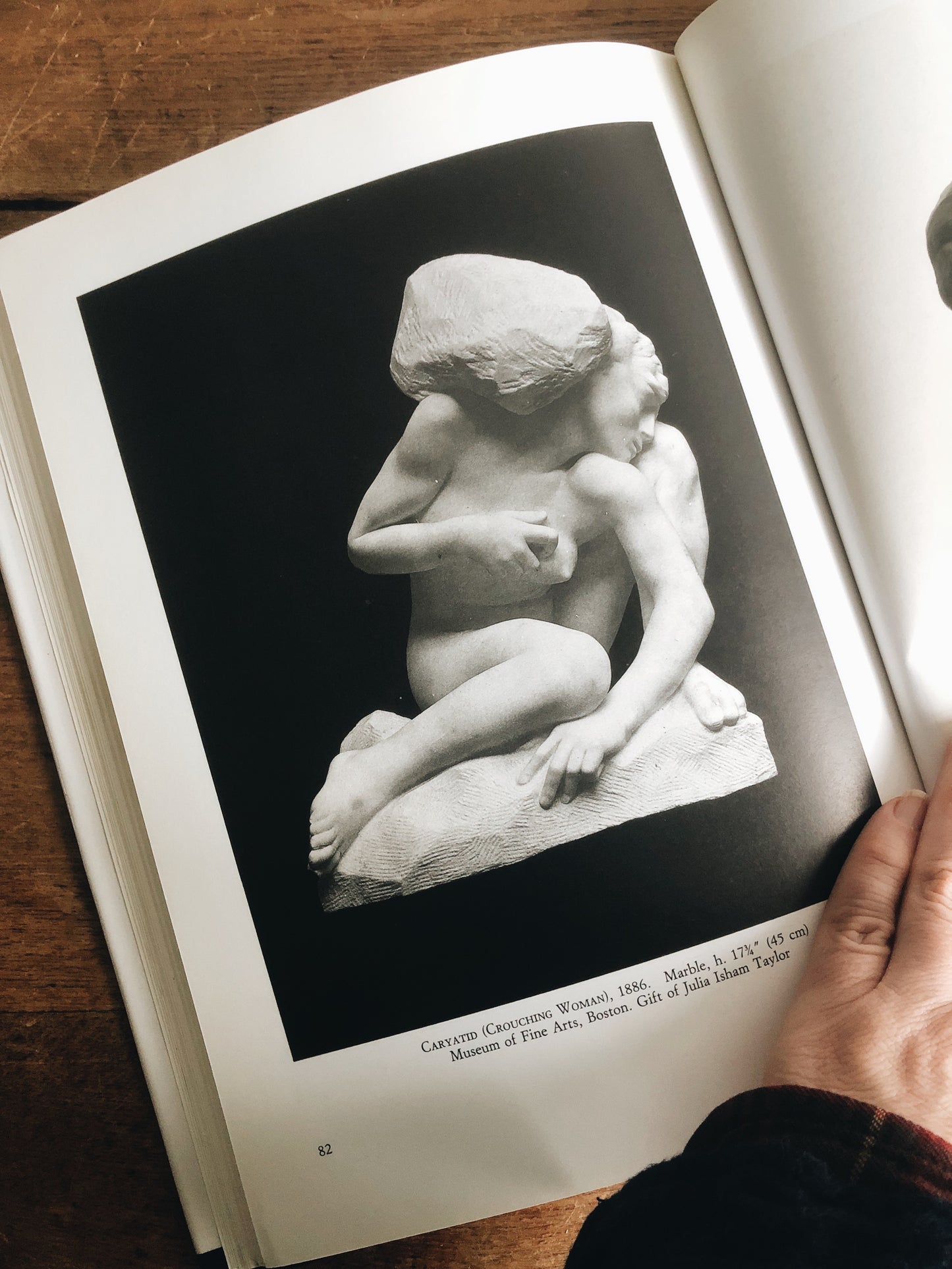 Vintage 1970s Rodin Art Book