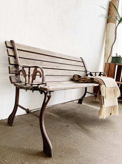 Vintage Outdoor Bench