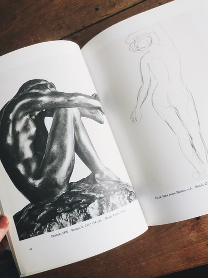 Vintage 1970s Rodin Art Book