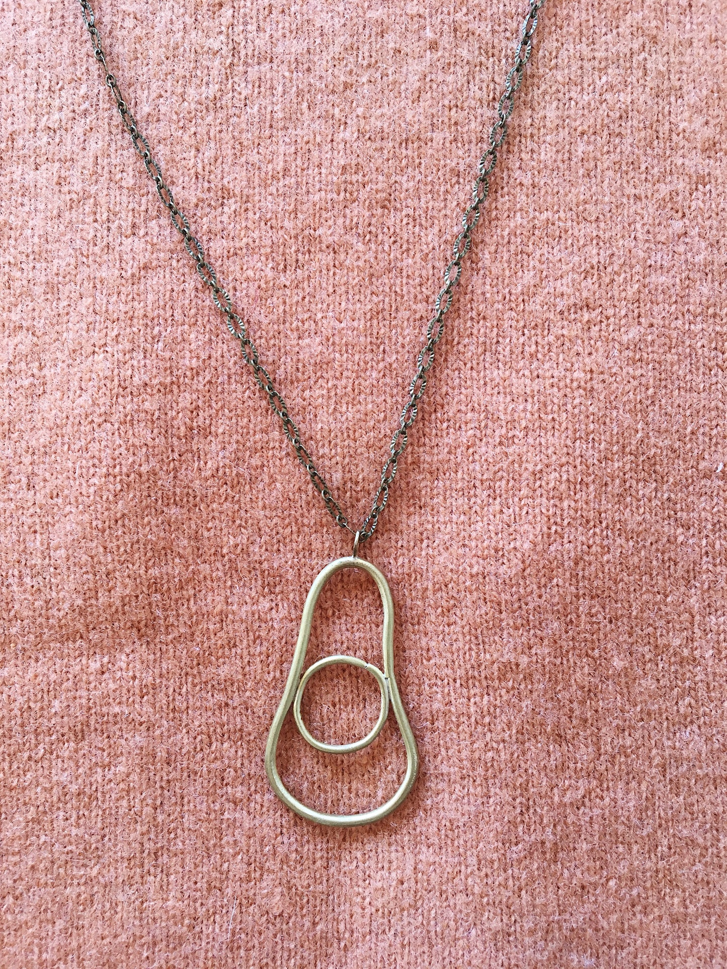 Locally Made Brass Necklace