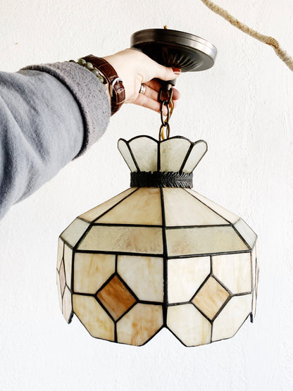 Stained Glass Pendant Light