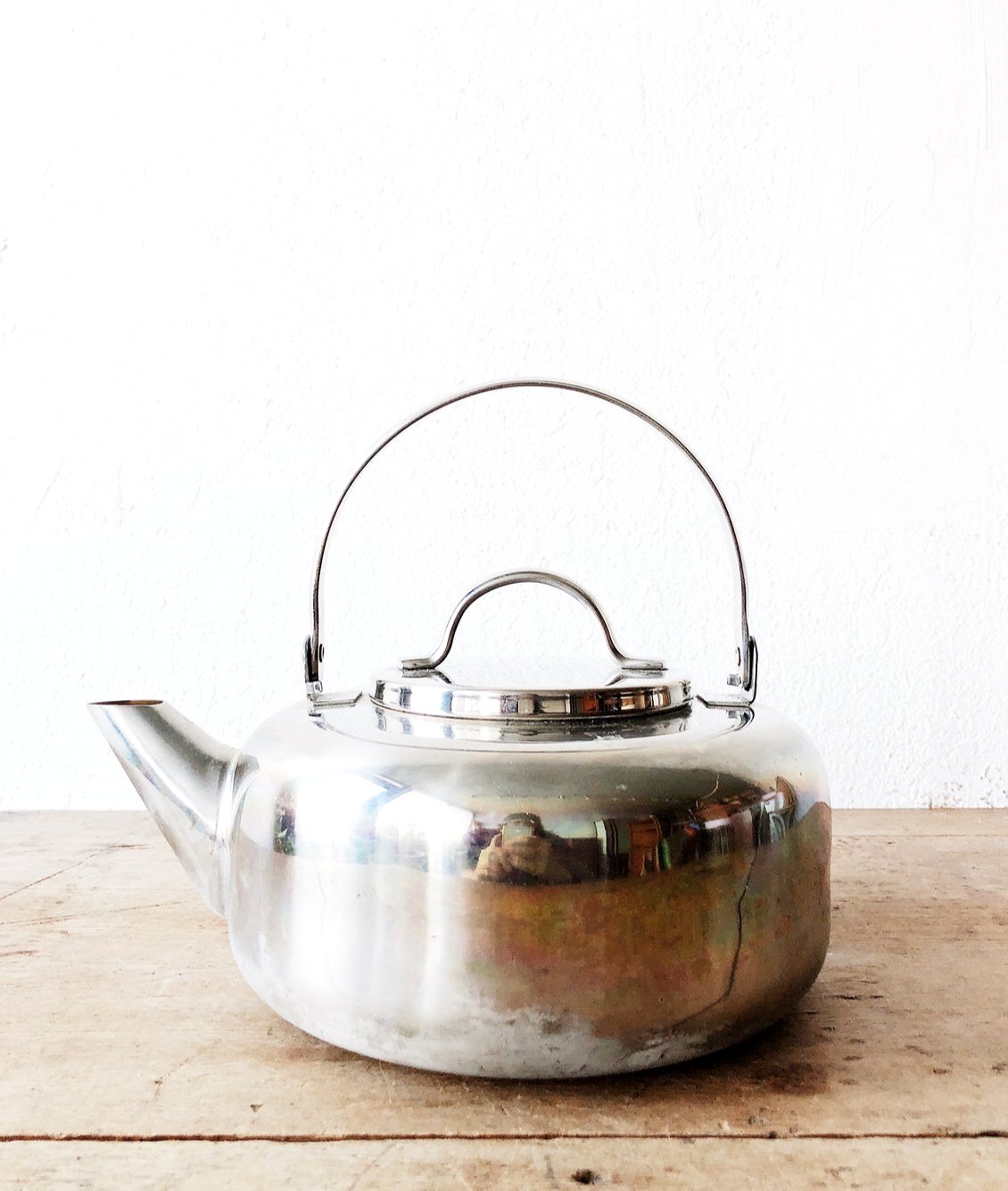 Vintage Stainless Kettle