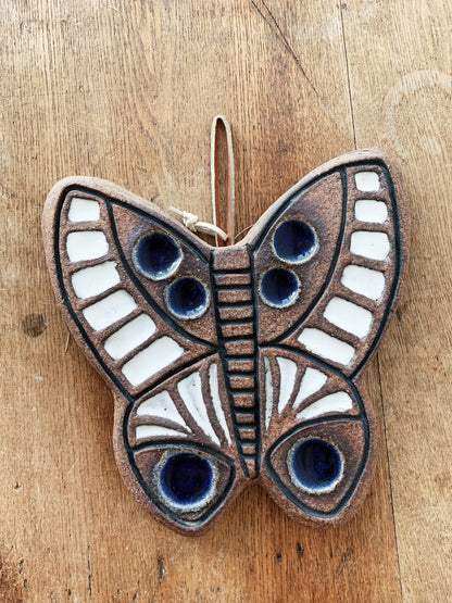 Stoneware Butterfly Wall Hanging