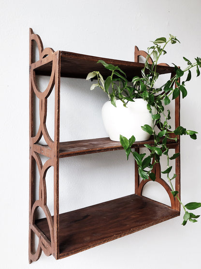 Vintage Display Shelf