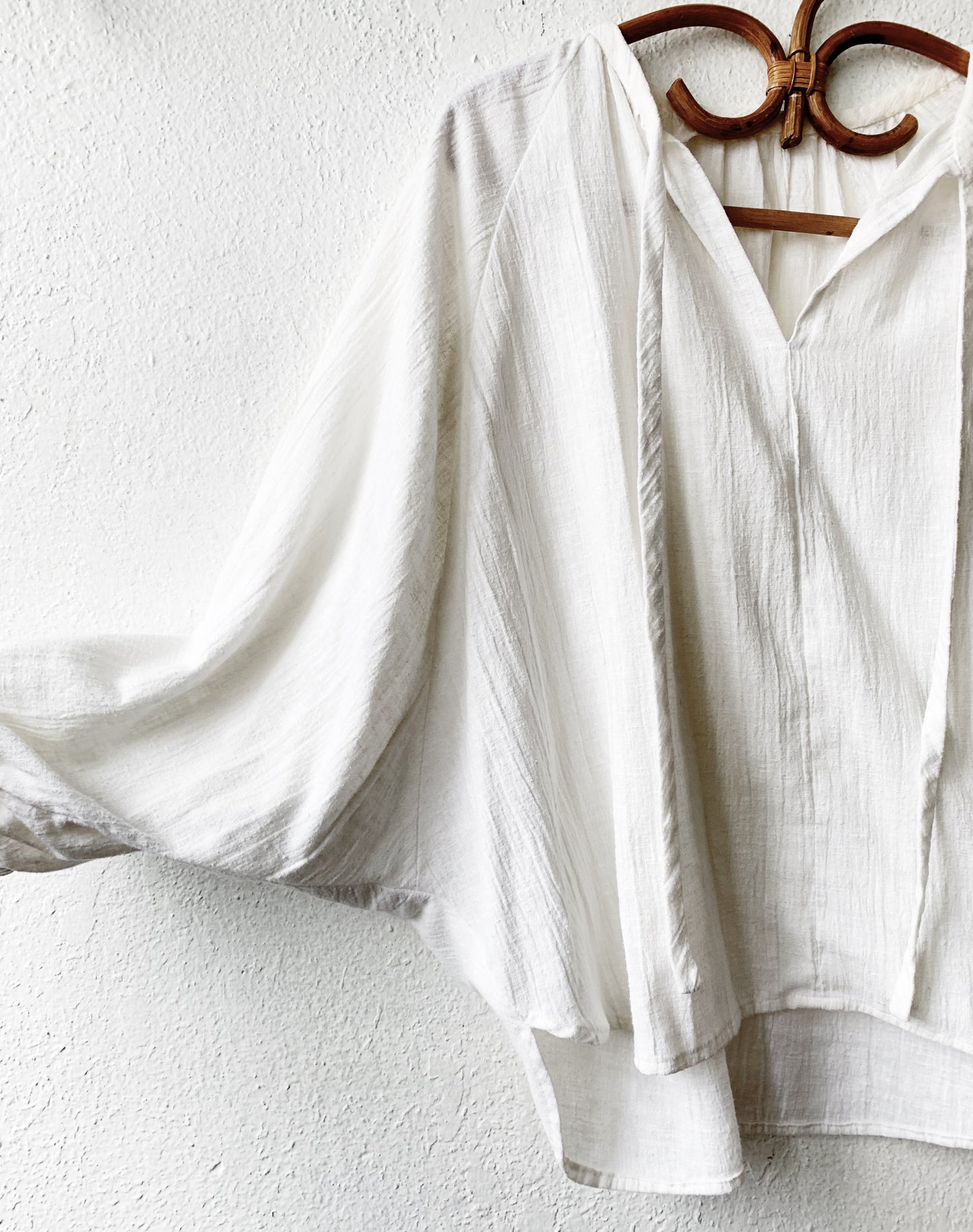 Vintage Handmade Cotton Blouse