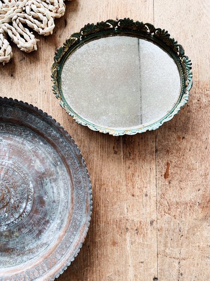 Vintage Mirrored Vanity Tray