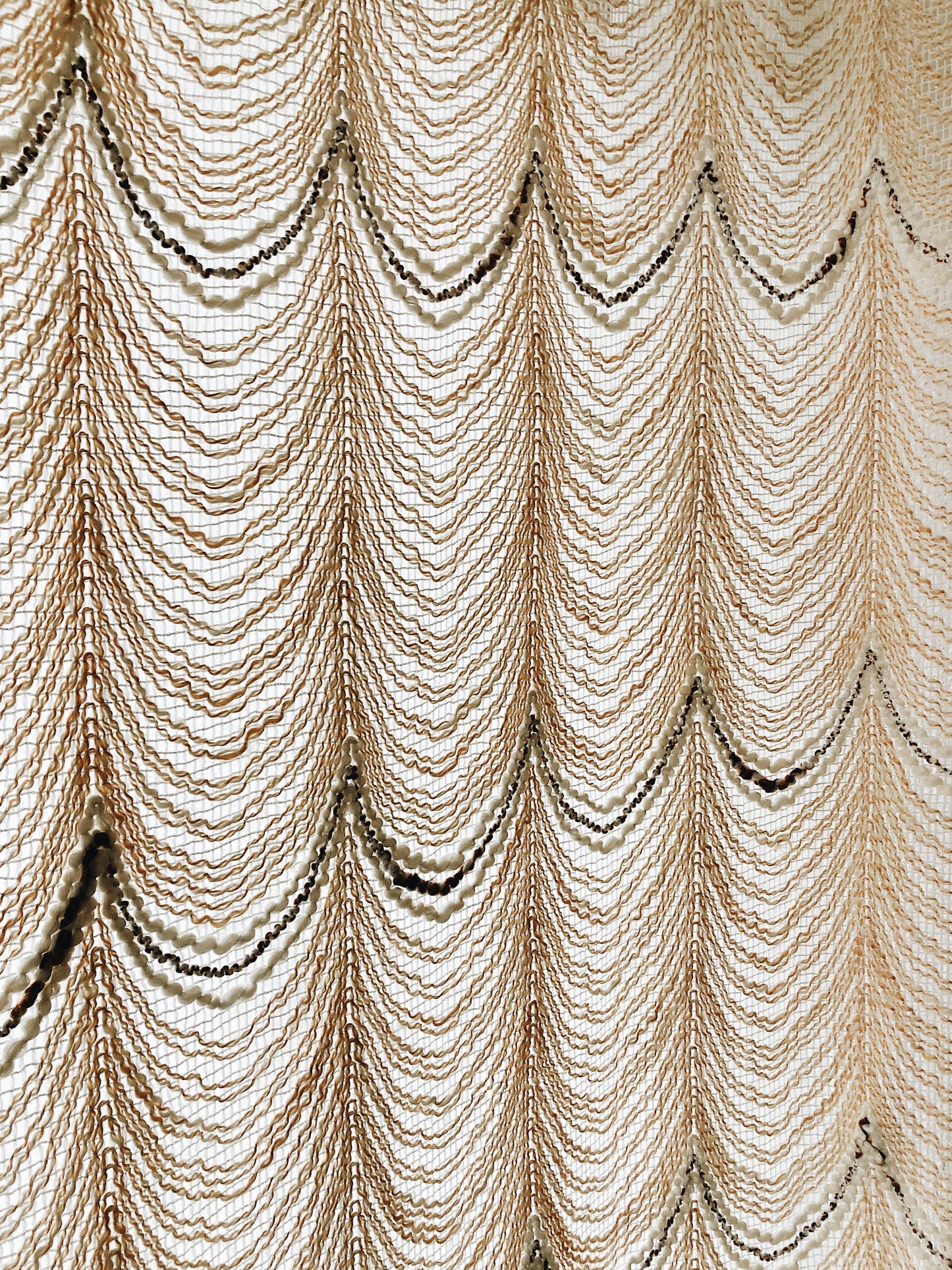 Vintage Woven Curtain Panel