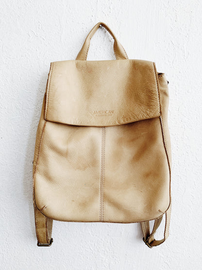 Vintage Leather Backpack