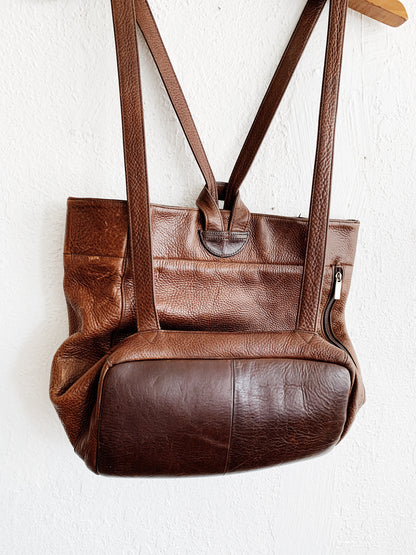 Ellington Leather Backpack / Tote