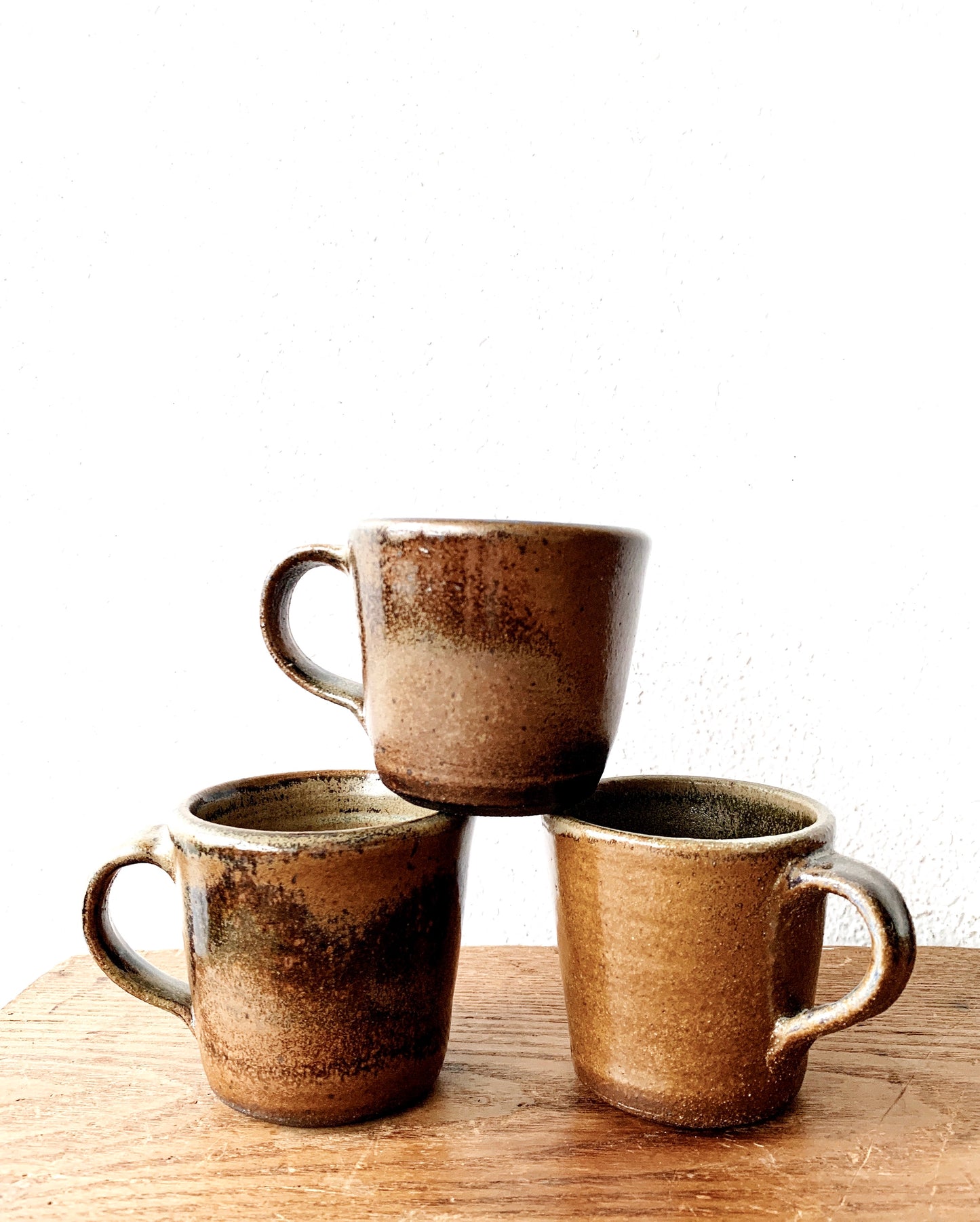 Trio of Handmade Mugs