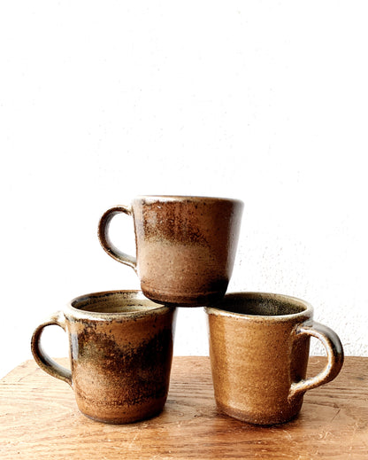 Trio of Handmade Mugs