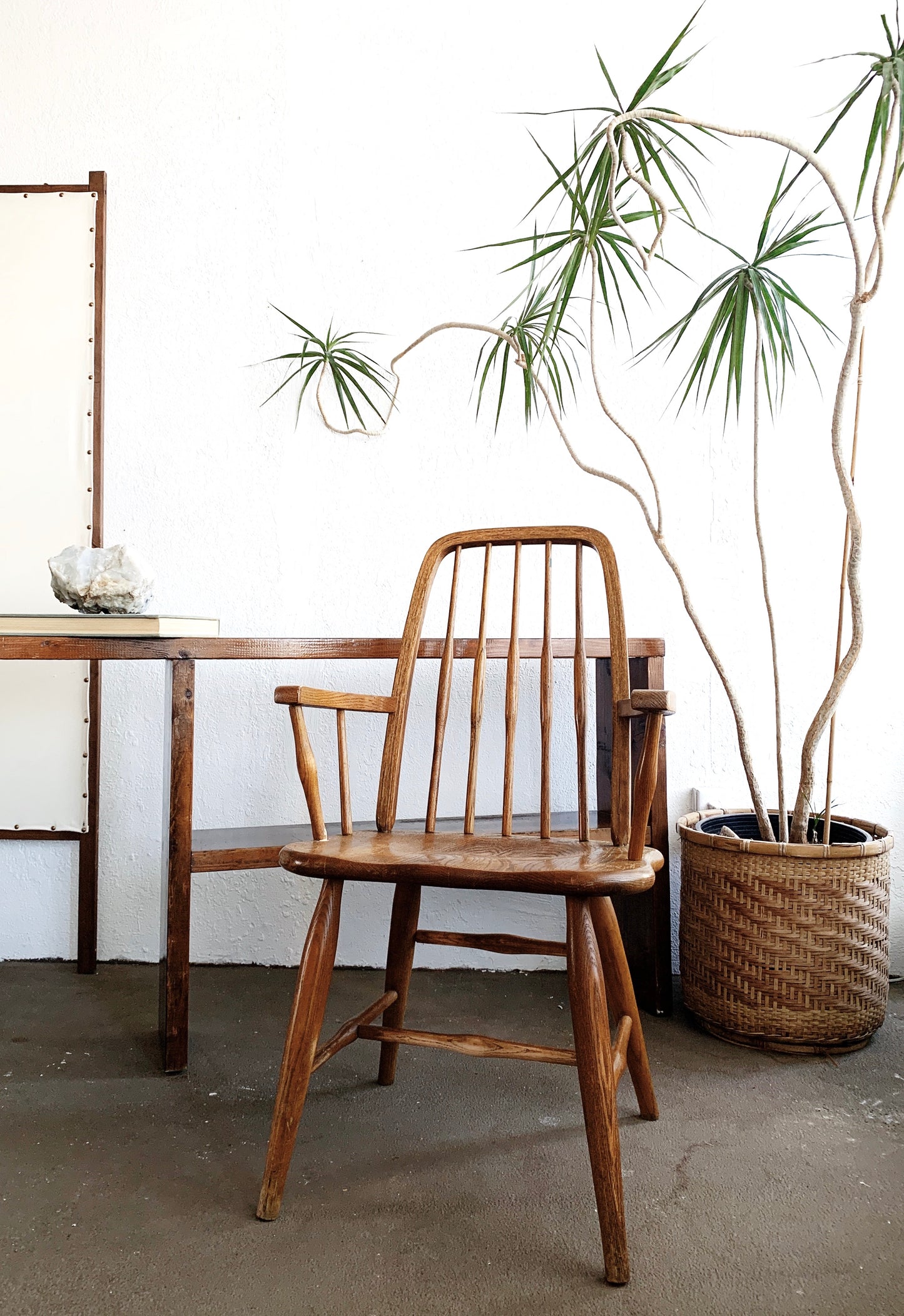 Vintage Oak Arm Chair