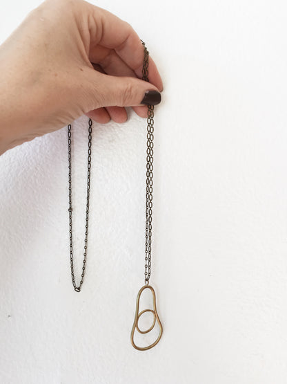 Locally Made Brass Necklace