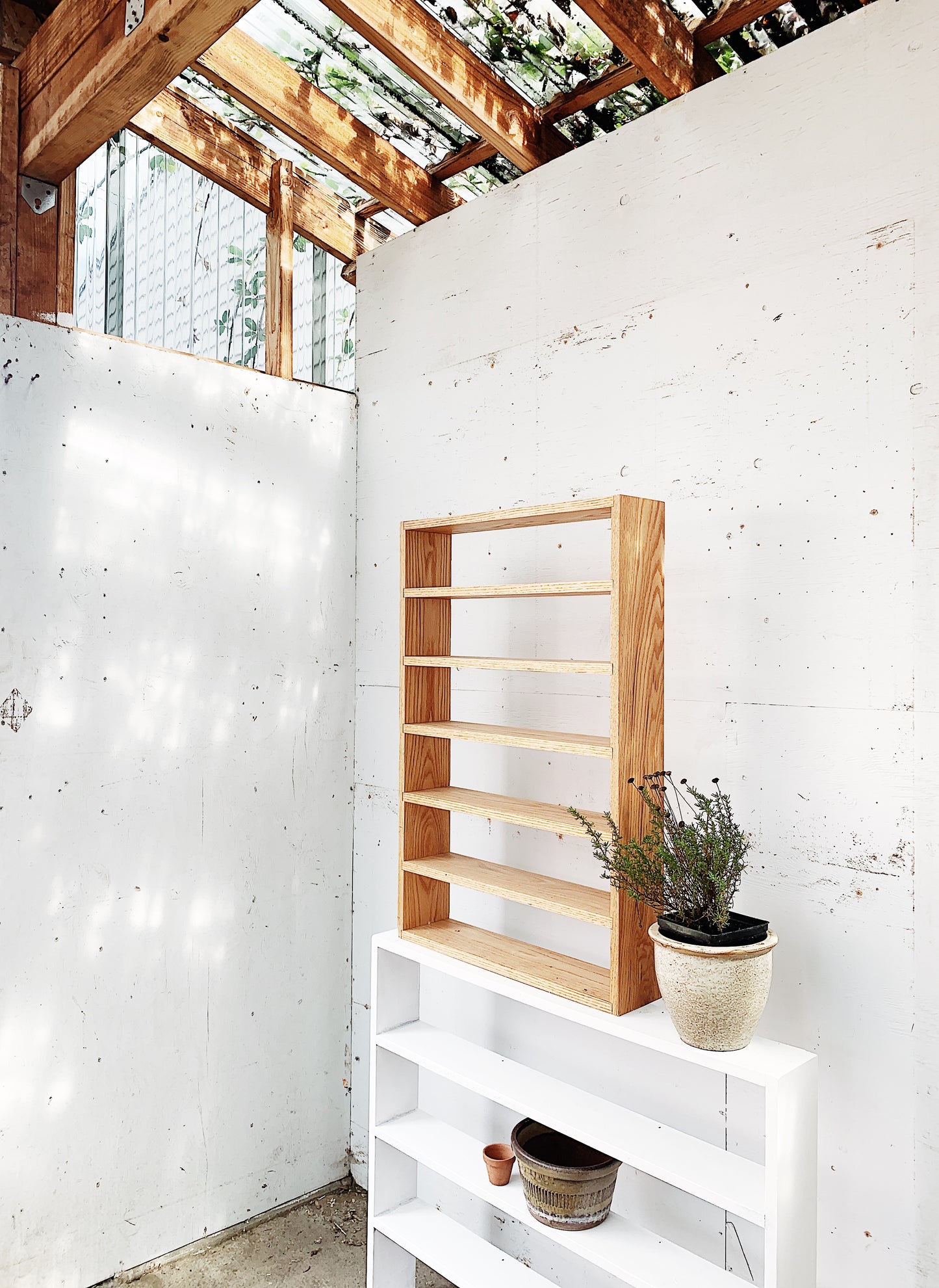 Vintage Oak Shelf