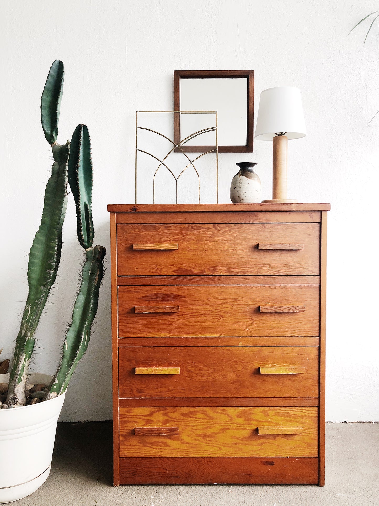 Vintage Wood Dresser