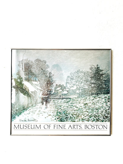 Vintage Monet Museum Print