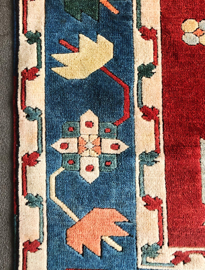 Vintage Turkish Milas Rug