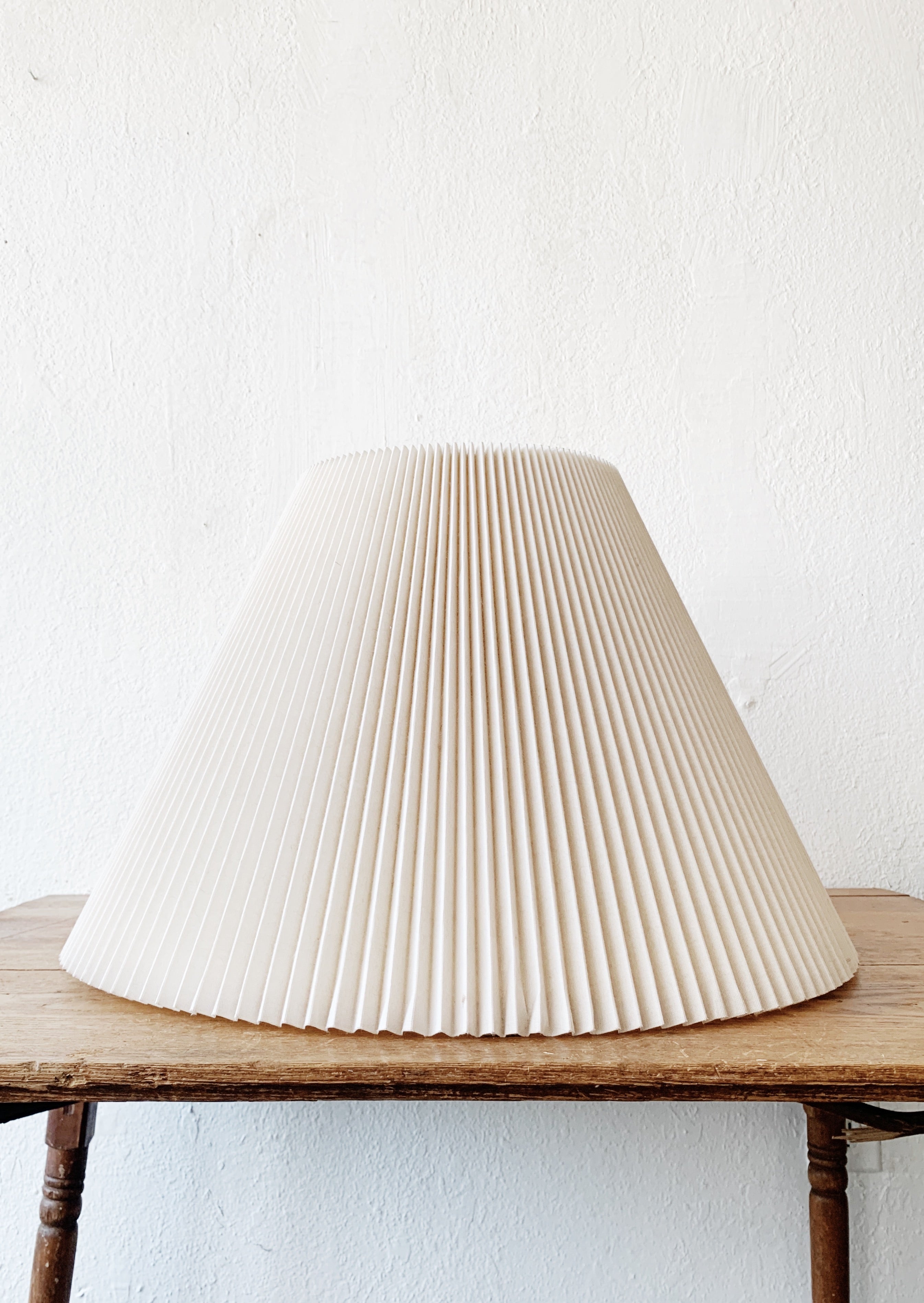 Vintage pleated clearance lamp shade