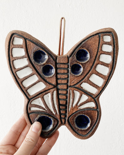 Stoneware Butterfly Wall Hanging