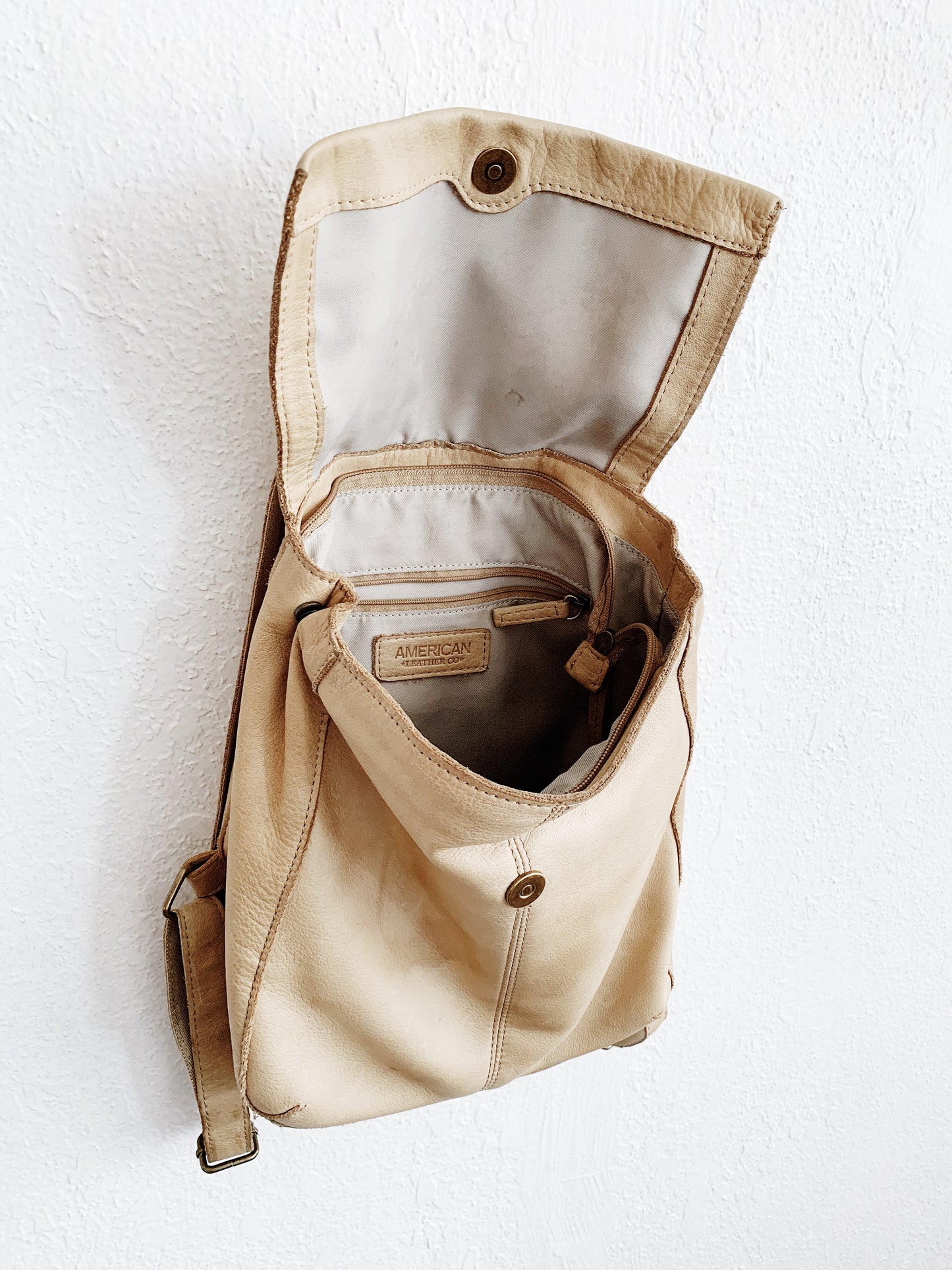 Vintage Leather Backpack