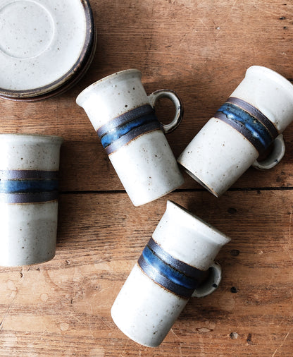 Vintage Otagiri Horizon Mugs and Saucers