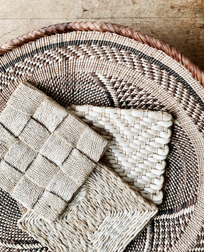 Woven Wall Basket Art