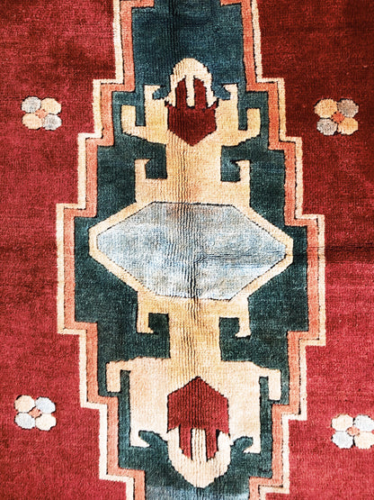 Vintage Turkish Milas Rug