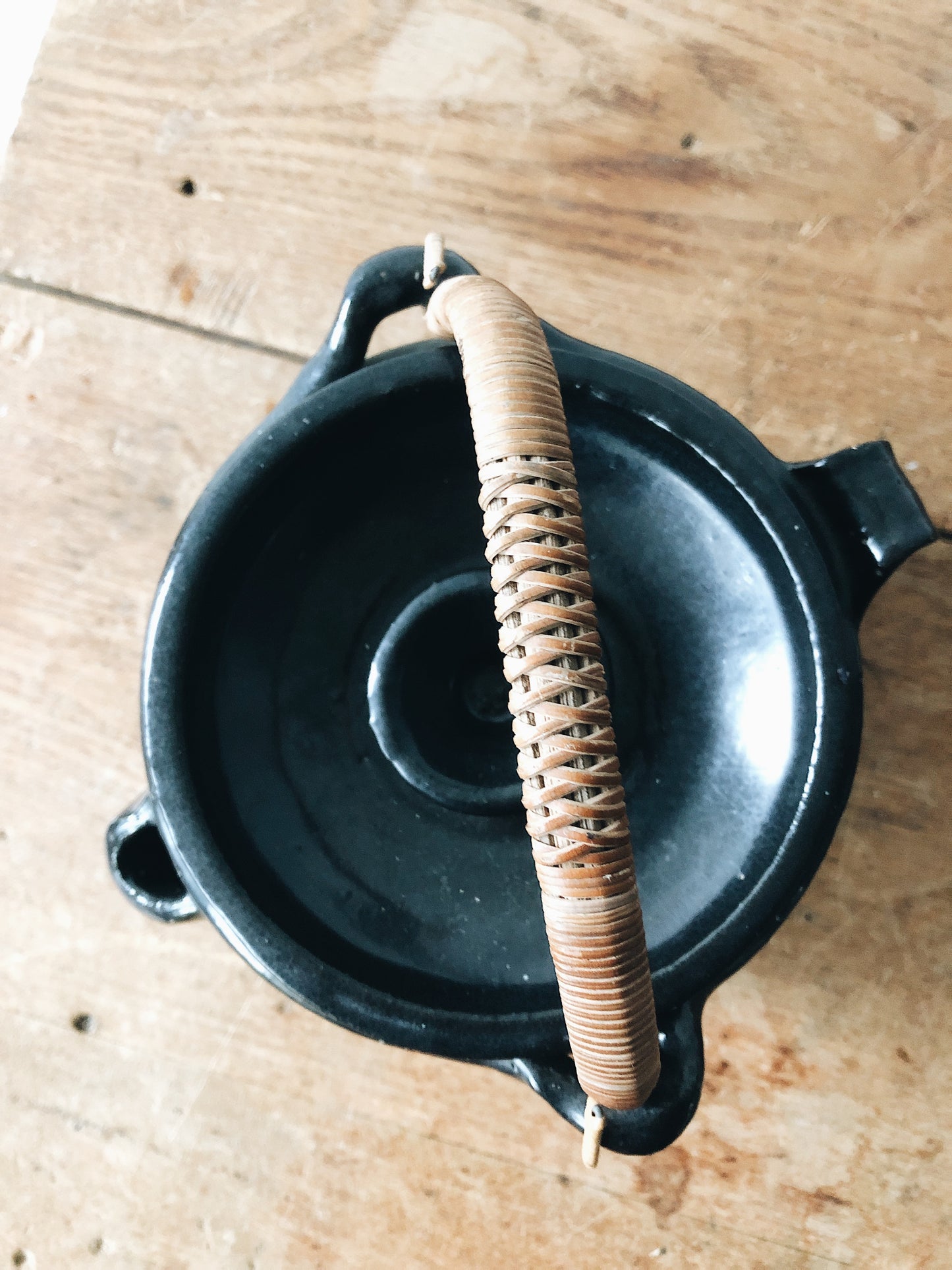 Vintage Ceramic Tea Kettle