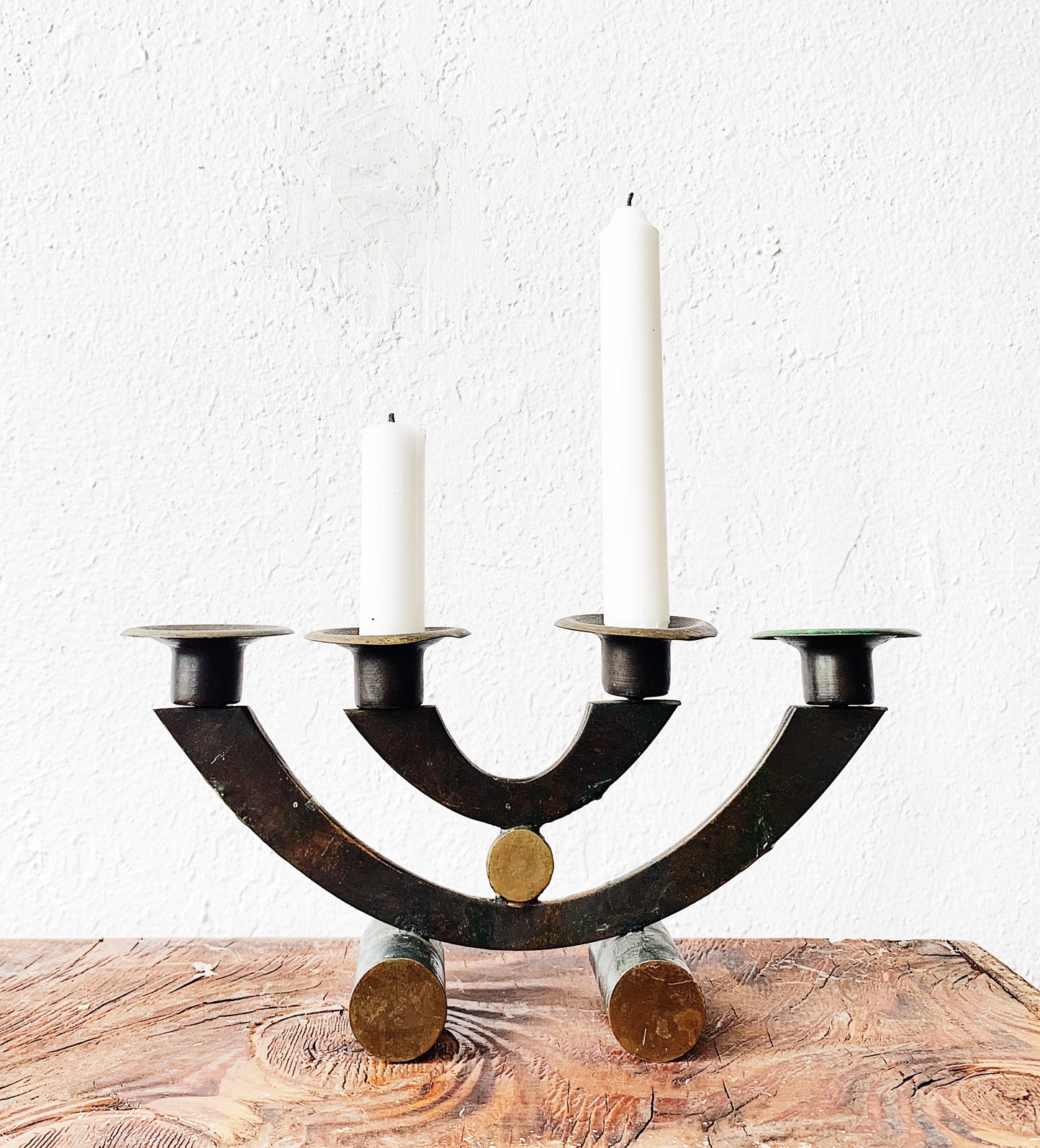 Vintage Metal Candelabra