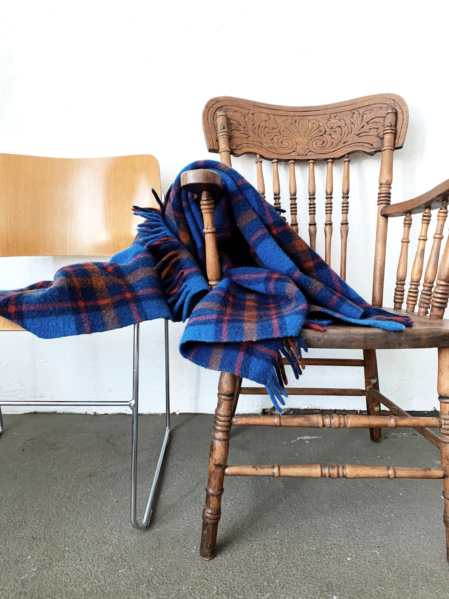 Antique Wood Arm Chair