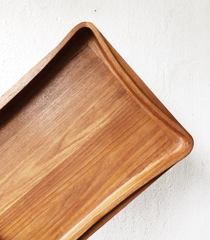 Vintage Mid Century Teak Tray