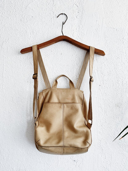 Vintage Leather Backpack