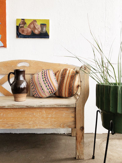 Weathered Wood Bench