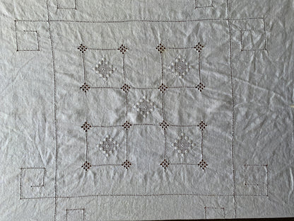 Vintage Linen Tablecloth