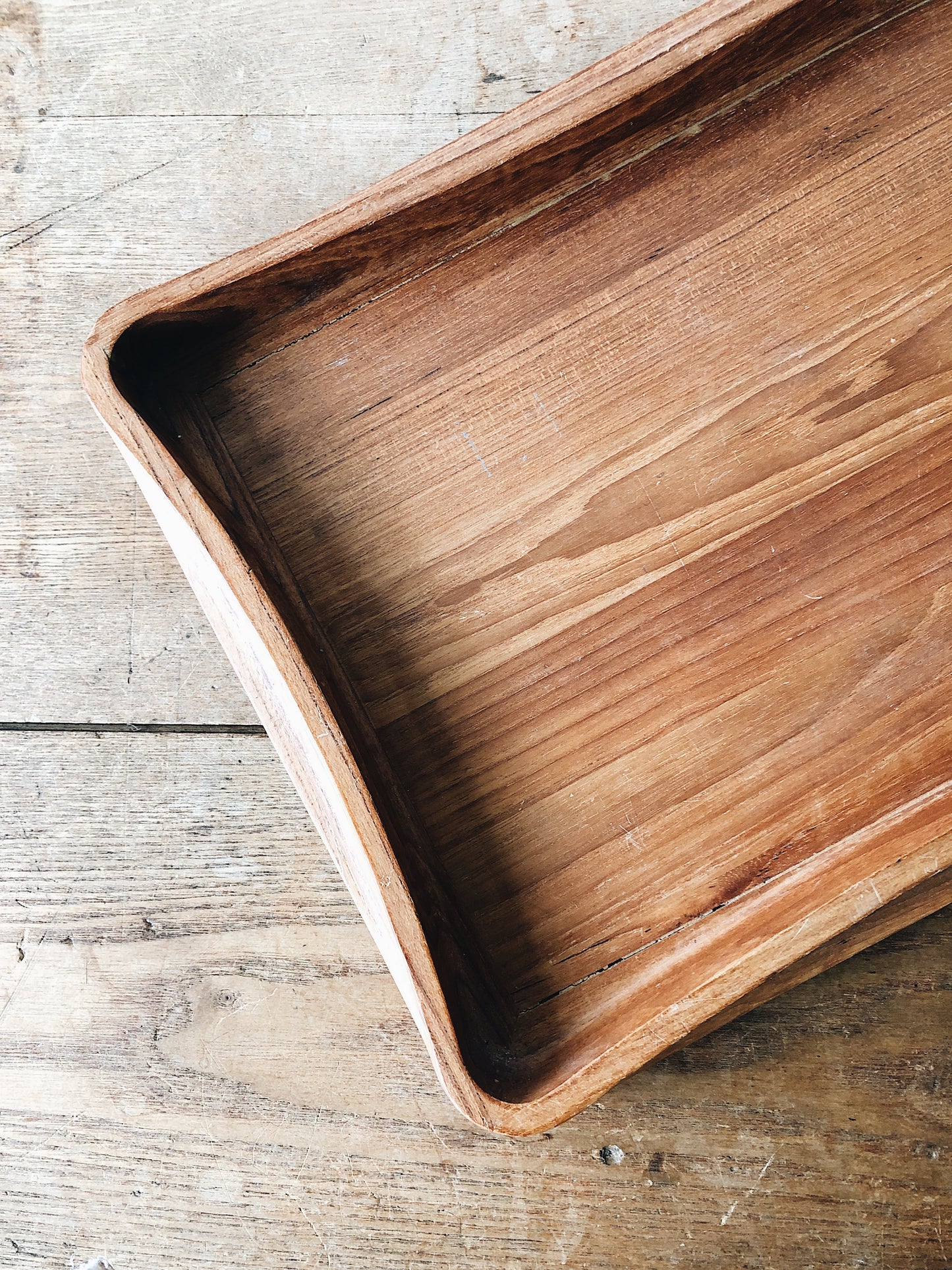 Vintage Mid Century Teak Tray