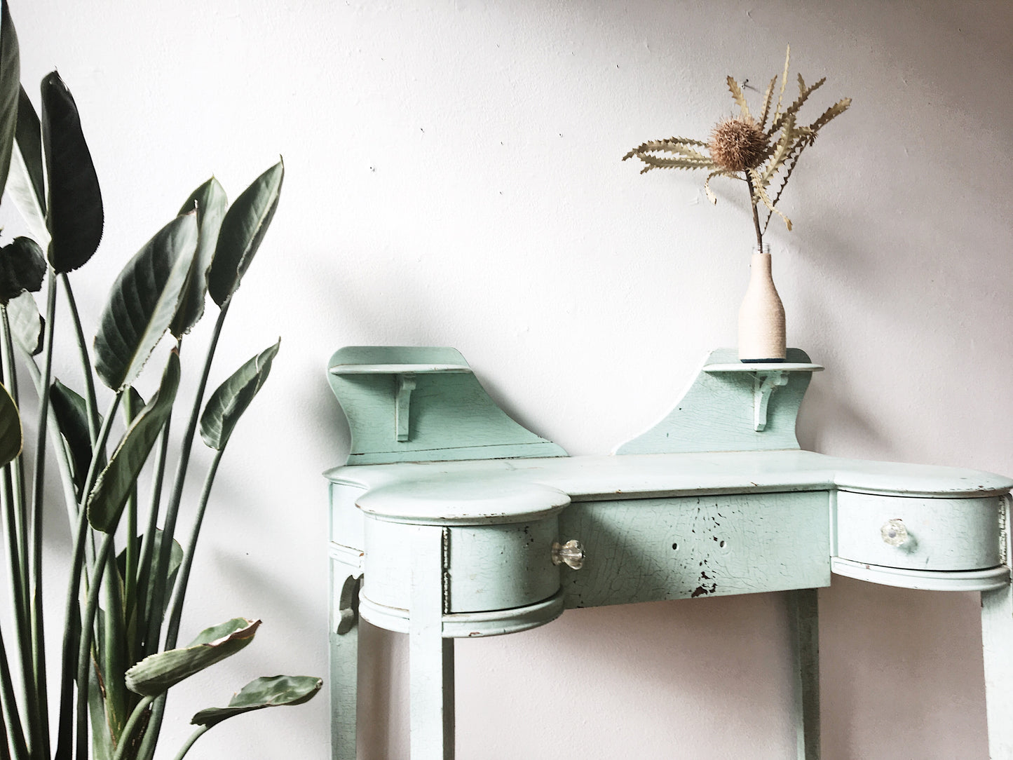 Vintage Wood Vanity